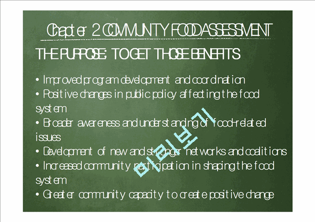 communities and food   (7 )